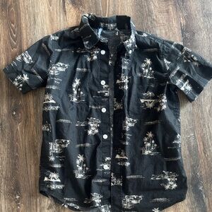 Tropical Print boys Shirt